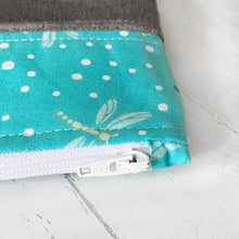 Dragonfly Zippered Pouch - Precious Knits Shop