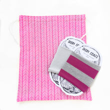 Knit Print Project Bag for Knitting & Crochet - Precious Knits Shop