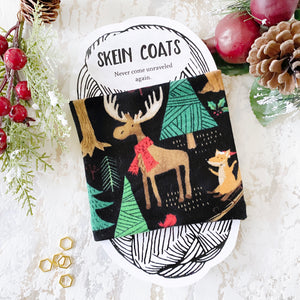Wooden Christmas Skein Coat - Precious Knits Shop