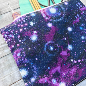 Milky Way Zippered Case for Knitting Tools - Precious Knits Shop