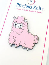 Pink or Blue Cartoon Sheep Hard Enamel Pin for Fiber Shares & Pin Games - Precious Knits Shop