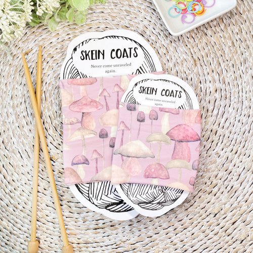 Blushadelic Mushroom Skein Coat