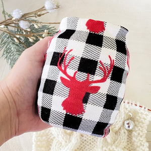 Buffalo Check Christmas Skein Coat - Precious Knits Shop