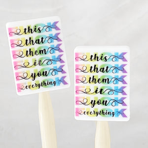 Fuck Everything Stitch Stoppers - Precious Knits Shop