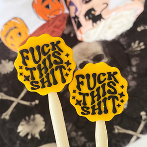 Fuck This Shit Stitch Stoppers - Precious Knits Shop