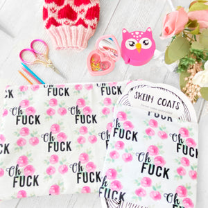 Oh Fuck! Zippered Pouch or Notions Bag