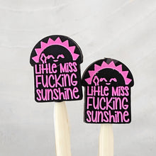 Little Miss Fucking Sunshine Stitch Stoppers - Precious Knits Shop