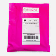 hot pink poly mailers is how your purchases look when they arrive