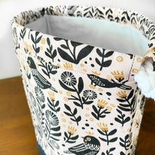 Black Birds Jumper Drawstring Project Bag - Precious Knits Shop