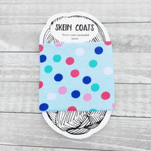 Light Blue Polka Dot Yarn Organizer
