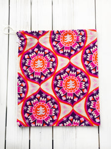 Colorful Project Bag for Knitting & Crochet
