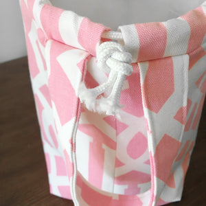Bubblegum Pink Jumper Drawstring Project Bag