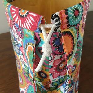 Colorful Mandala Jumper Drawstring Project Bag