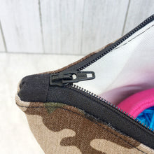 Camouflage Zippered Project Bag