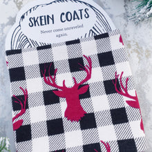 Buffalo Check Christmas Skein Coat - Precious Knits Shop