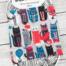 Winter Cats in Scarves Skein Coat