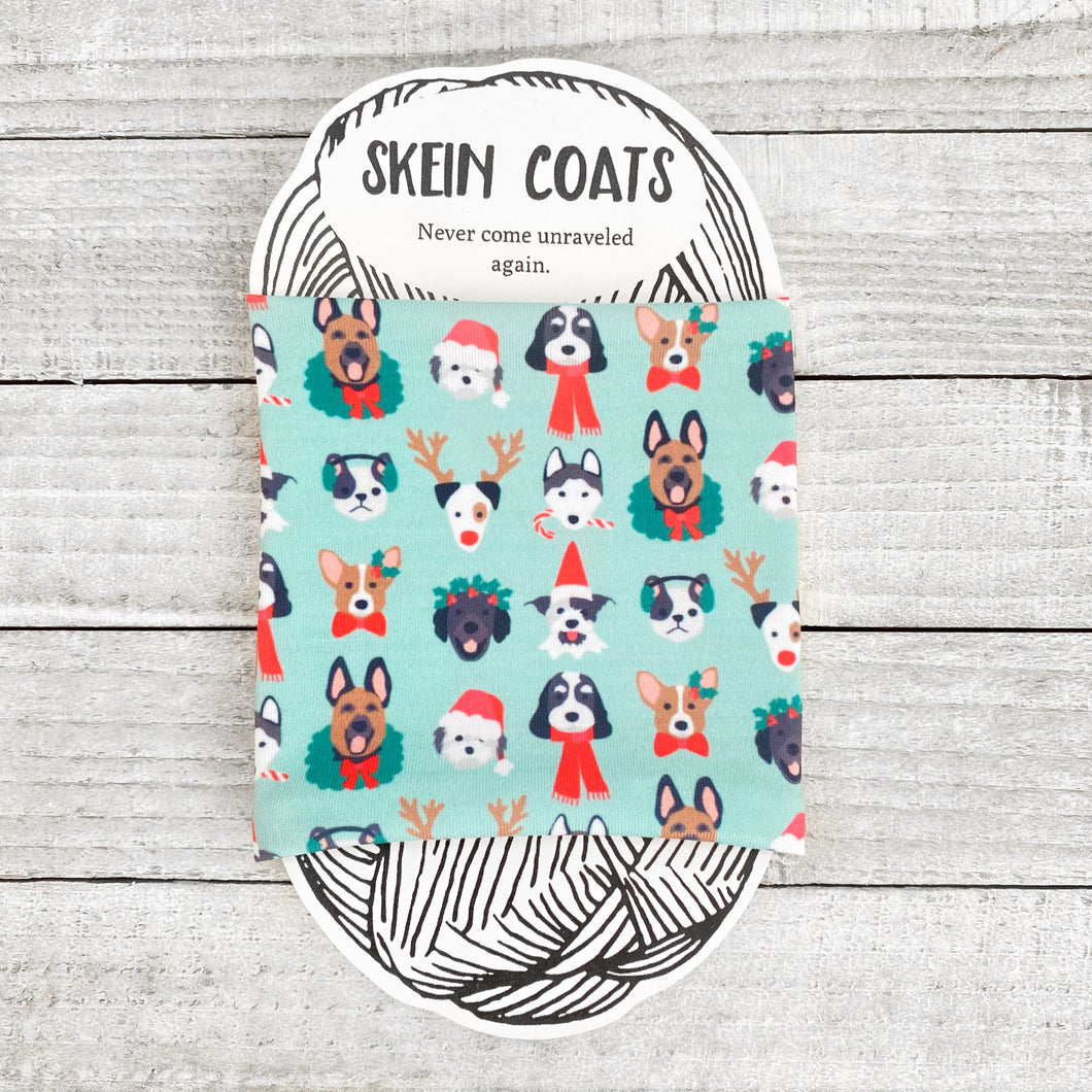 Christmas Dogs Skein Coat