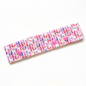 Pink Knit Stitch Printed DPN Keeper