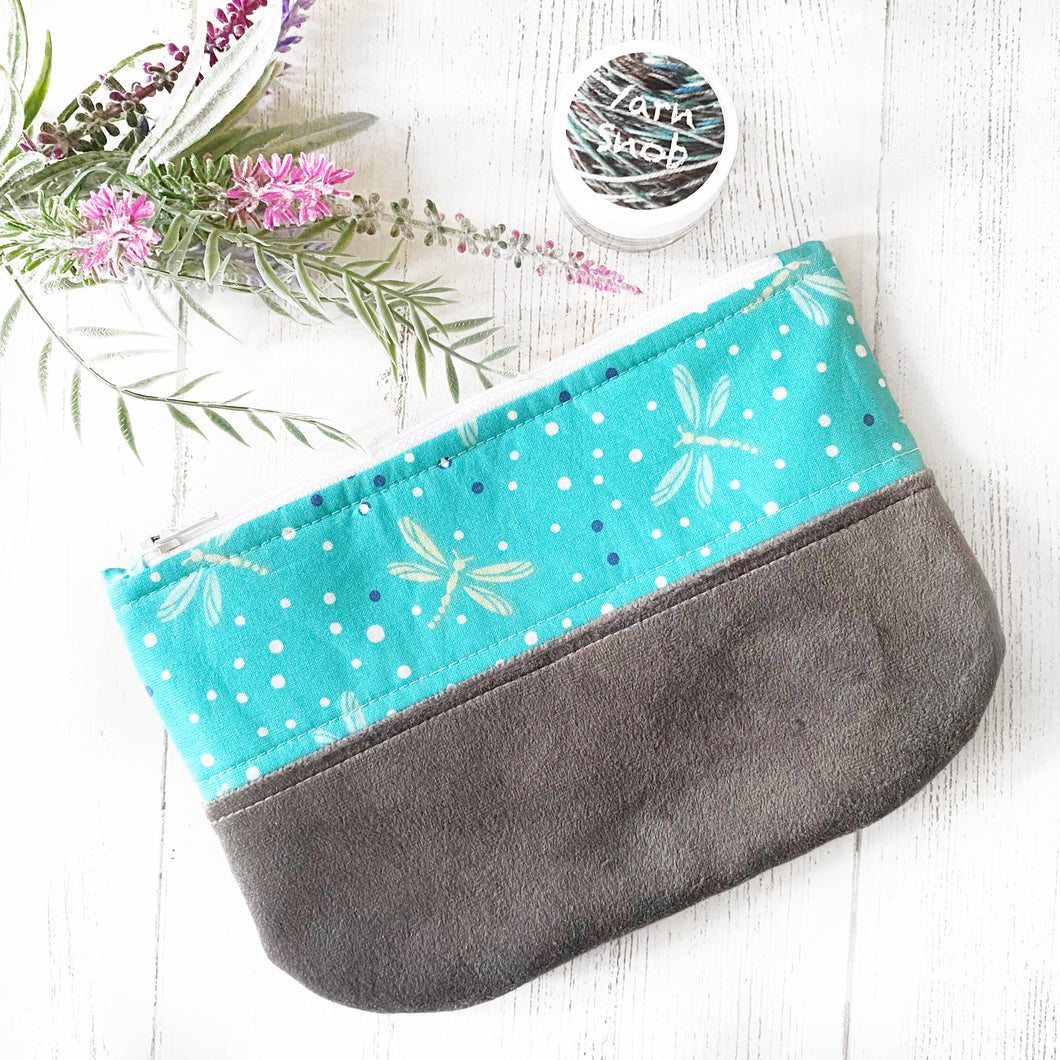 Dragonfly Zippered Pouch