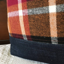 Fall Harvest Plaid Jumper Project Bag