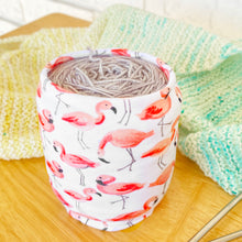Flamingo Skein Coats Yarn Cozy