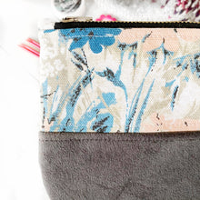 Modern Floral Zippered Pouch