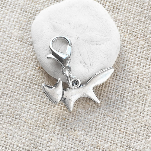 Silver Fox Stitch Marker
