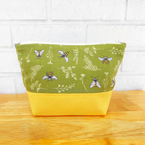 Honey Bee Knitting Project Bag