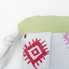 Pink Alpaca Jumper Drawstring Project Bag