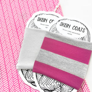 Knit Print Project Bag for Knitting & Crochet