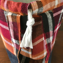 Fall Harvest Plaid Jumper Project Bag - Precious Knits Shop