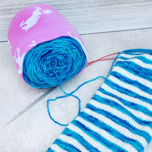 Pink Jumping Unicorn Skein Coat