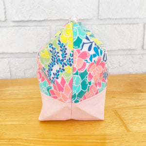 Small Knitting Project Bag - Succulents