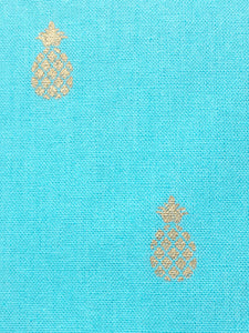 Metallic Pineapple Project Bag for Knitting & Crochet - Precious Knits Shop
