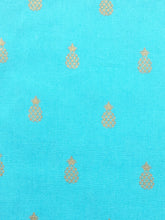 Metallic Pineapple Project Bag for Knitting & Crochet