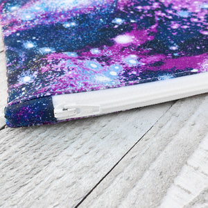 Milky Way Zippered Case for Knitting Tools