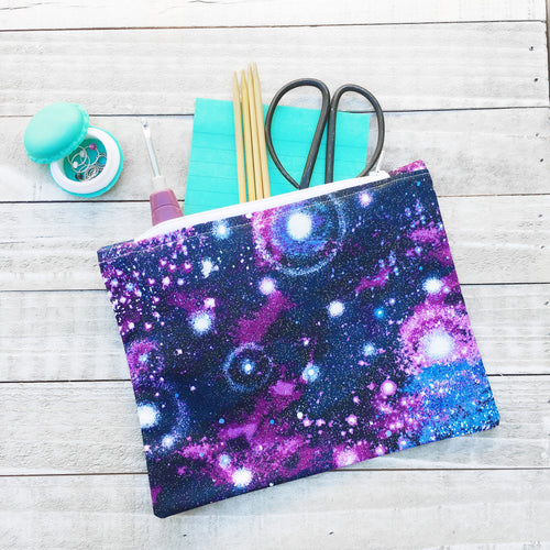 Milky Way Zippered Case for Knitting Tools - Precious Knits Shop