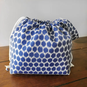 Plumpy Large Drawstring Project Bag - Precious Knits Shop