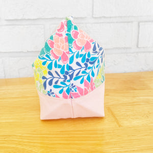 Small Knitting Project Bag - Succulents