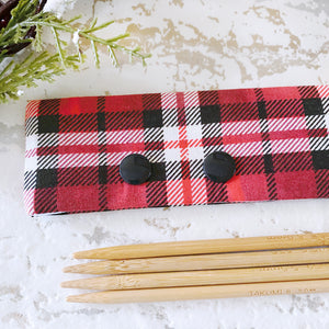 Red Christmas  Plaid DPN Keeper