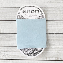 Solid Sky Blue Skein Coat - Precious Knits Shop