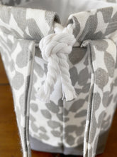Blue Denim Jumper Drawstring Project Bag - Margaret Ann