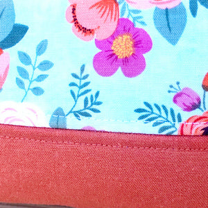 Summer Daydreams Flower Zippered Project Bag
