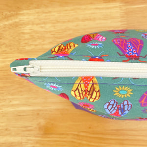 Small Knitting Project Bag - Moths