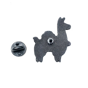 Traveling Alpaca Enamel Pin - Precious Knits Shop