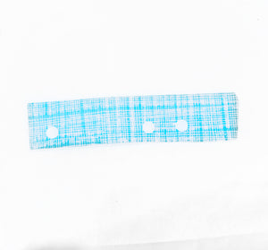 Turquoise Blue Scribble DPN Holder or Cozie