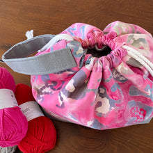 Valentine Heart Jumper Drawstring Project Bag
