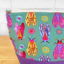Small Knitting Project Bag - Moths