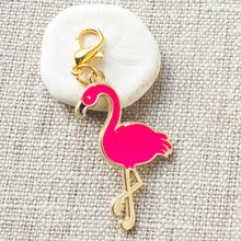 Pink Flamingo Stitch Markers