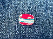 Red Macaroon Enamel Pin - Precious Knits Shop